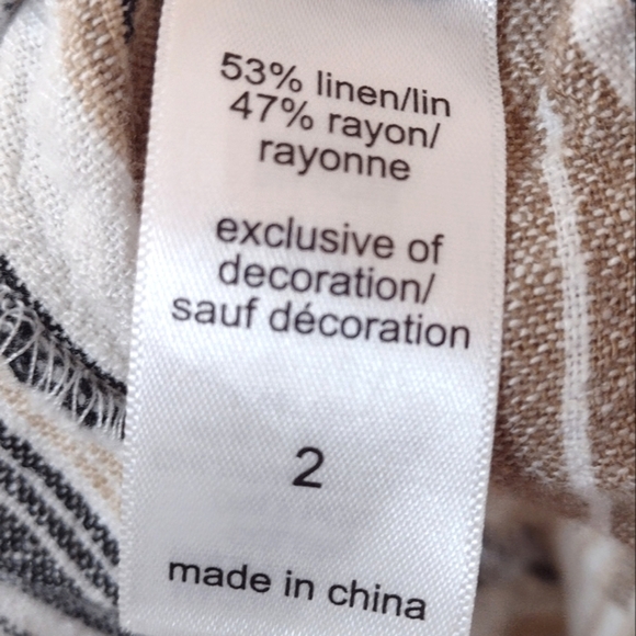 Maurices Women's Plus Linen Blend Pants Size (2) - Picture 6 of 14